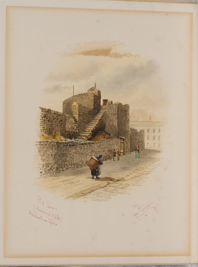 Pink Tower, Newcastle upon Tyne by John Teasdale